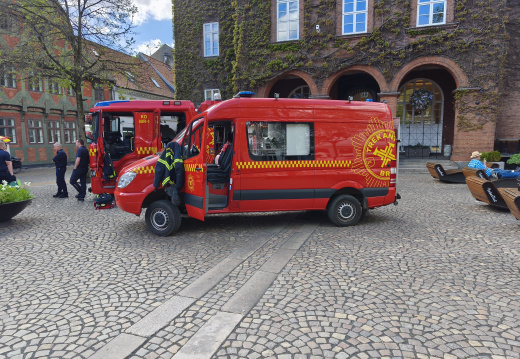 TrekantBrand på Akseltorvet